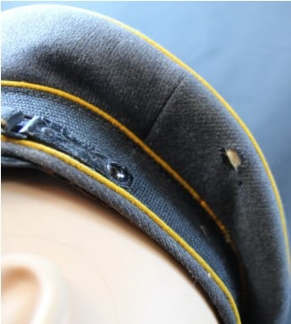 Rare WWII German Luftwaffe Schirmmutze Visor Cap (MME) - 11