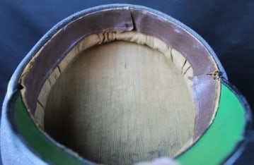 Rare WWII German Luftwaffe Schirmmutze Visor Cap (MME) - 16