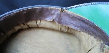 Rare WWII German Luftwaffe Schirmmutze Visor Cap (MME) - 18