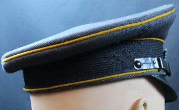 Rare WWII German Luftwaffe Schirmmutze Visor Cap (MME) - 7