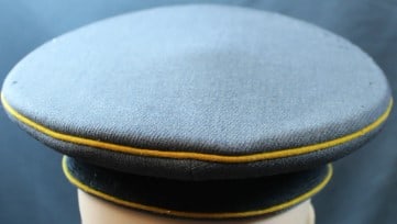 Rare WWII German Luftwaffe Schirmmutze Visor Cap (MME) - 8