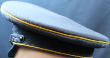Rare WWII German Luftwaffe Schirmmutze Visor Cap (MME) - 9