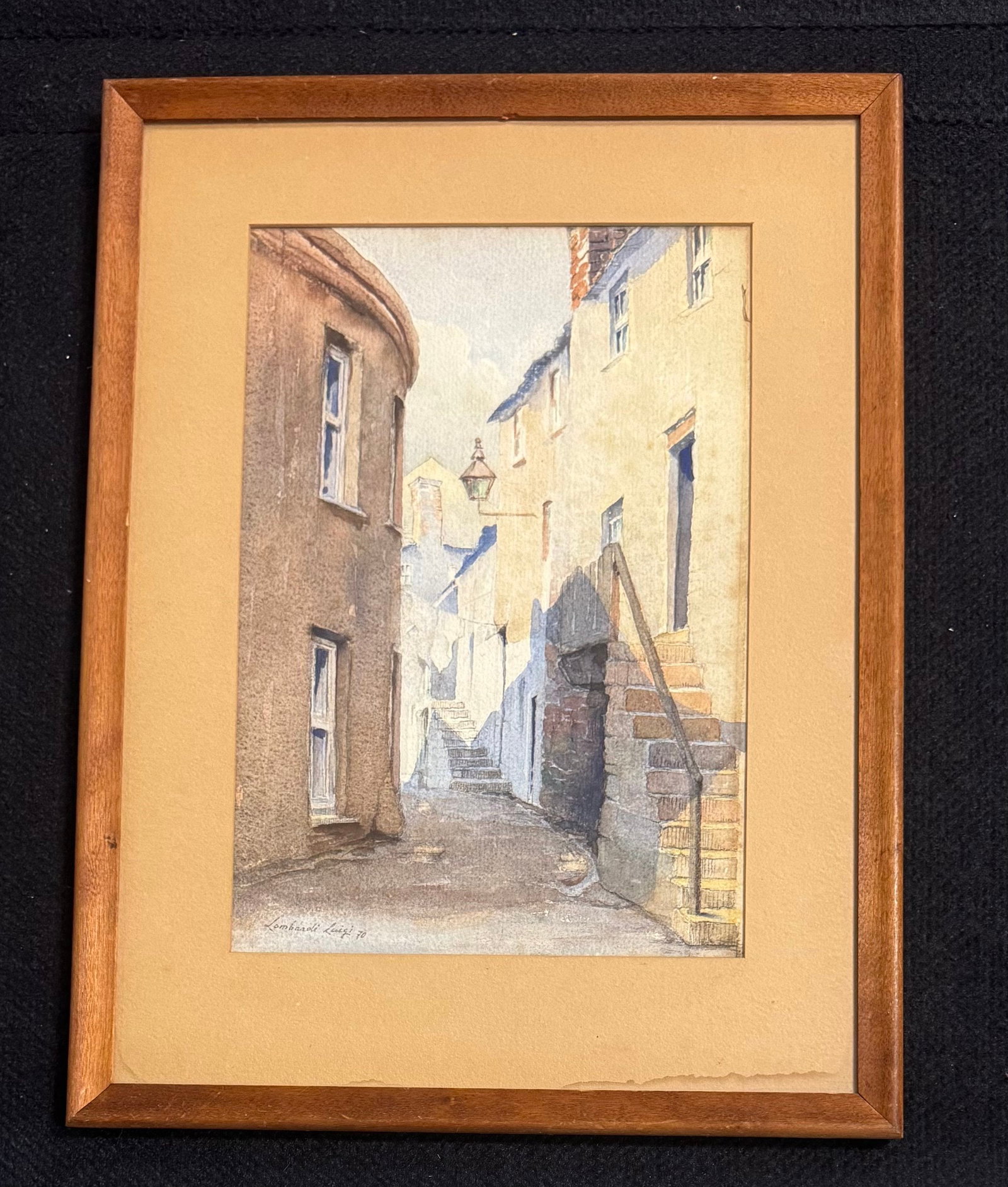 Luigi Lombardi Watercolor Painting (1 of 3)