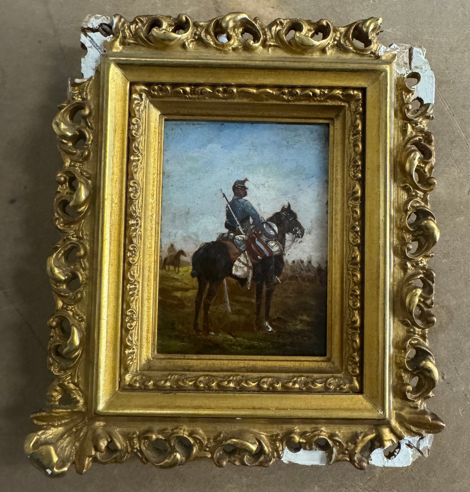 Georges Louis Hyon Oil Painting (1 of 4)