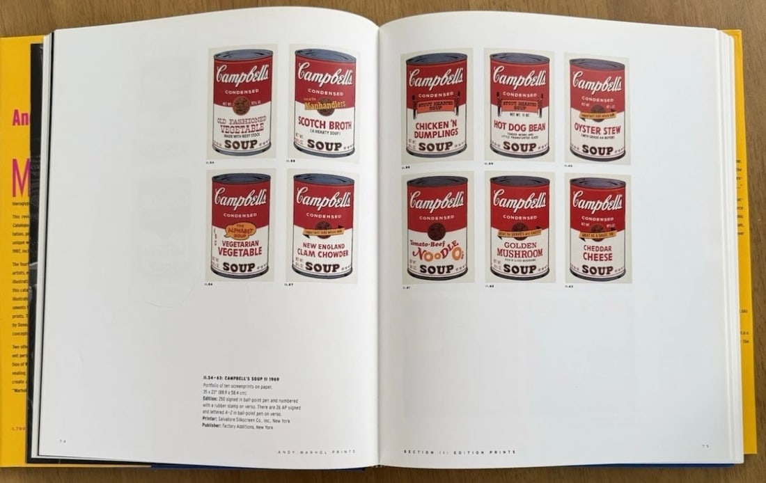 Andy Warhol Prints Book - 8
