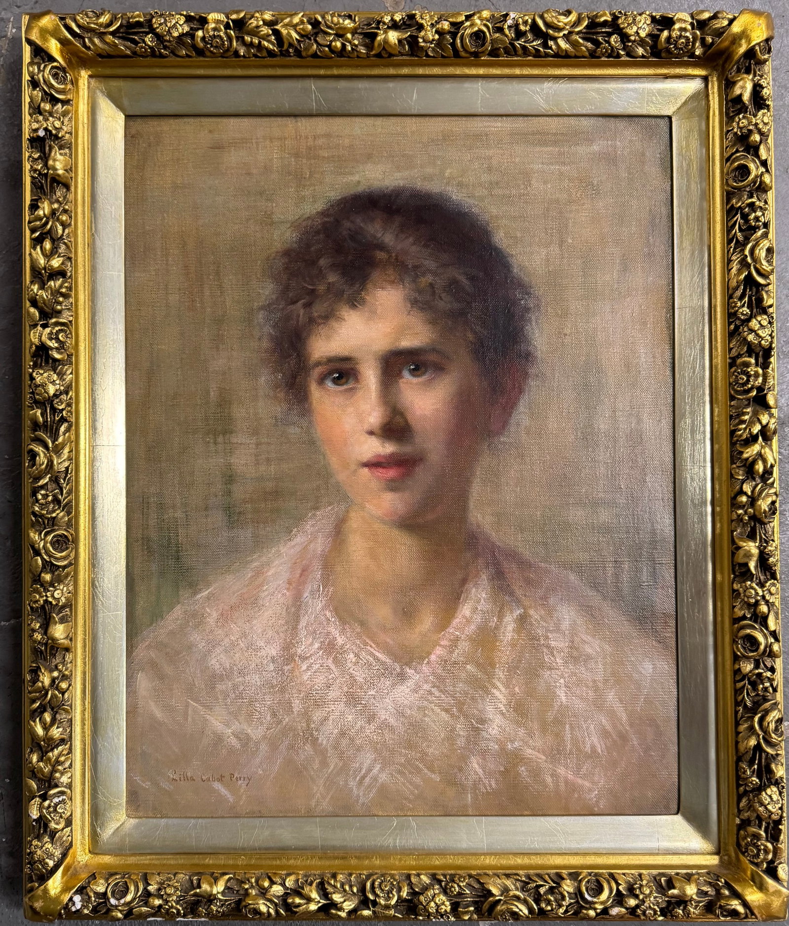 Lilla Cabot Perry Oil on Canvas (1 of 3)