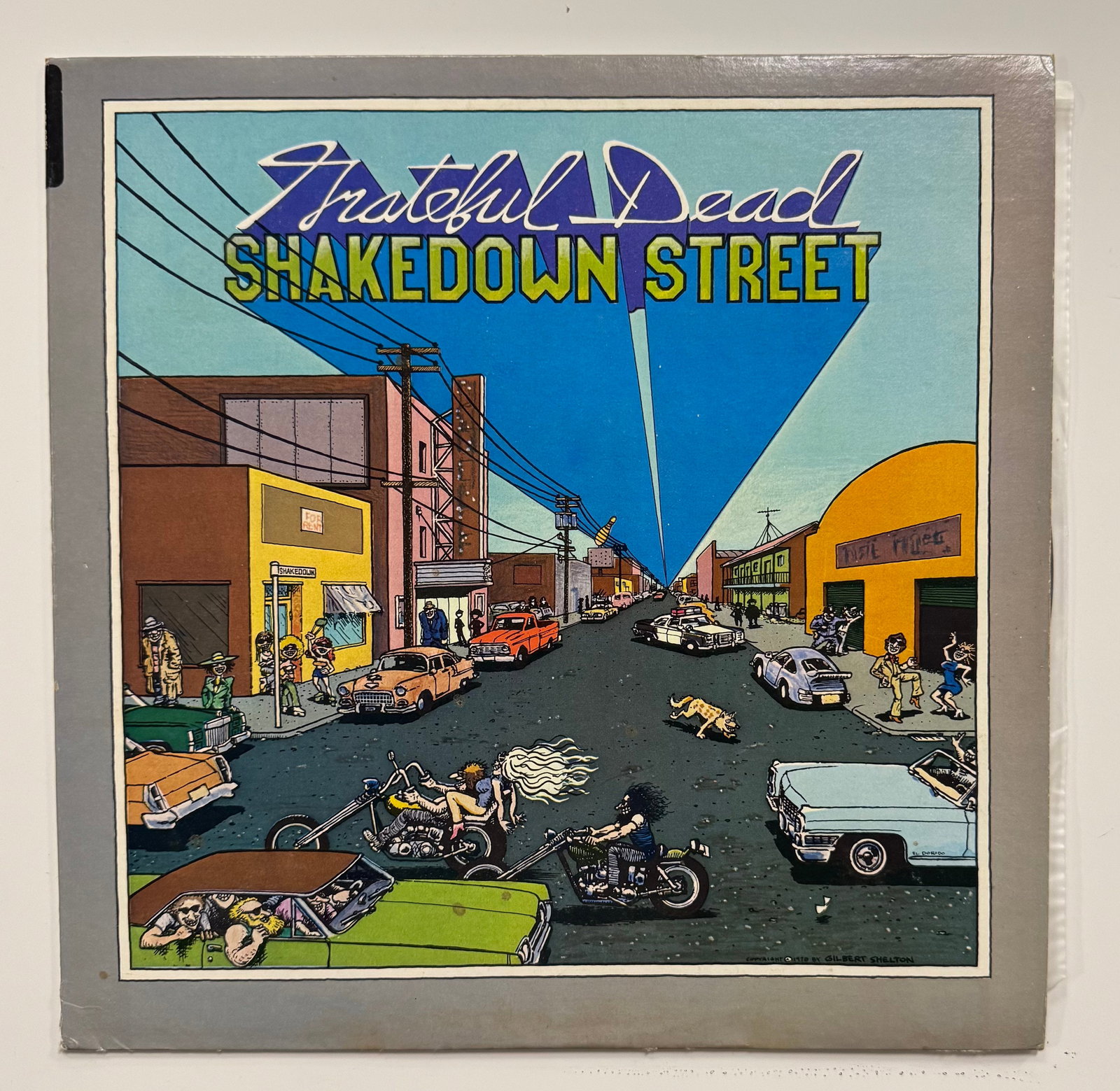 GRATEFUL DEAD 1978 SHAKEDOWN STREET LP VINYL ALBUM (1 of 3)