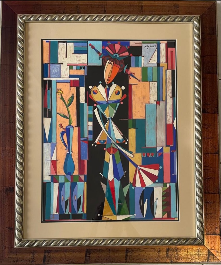 José María Mijares Gouache on Paper (1 of 2)