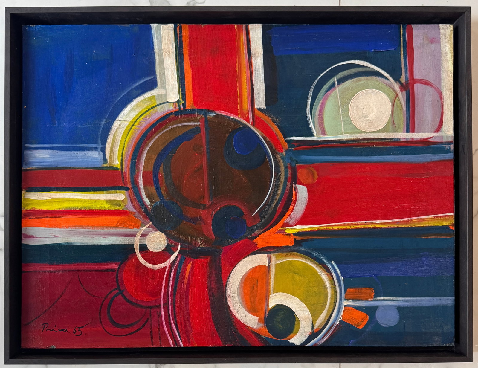 Zlatko Prica Oil on Canvas Painting (1 of 6)