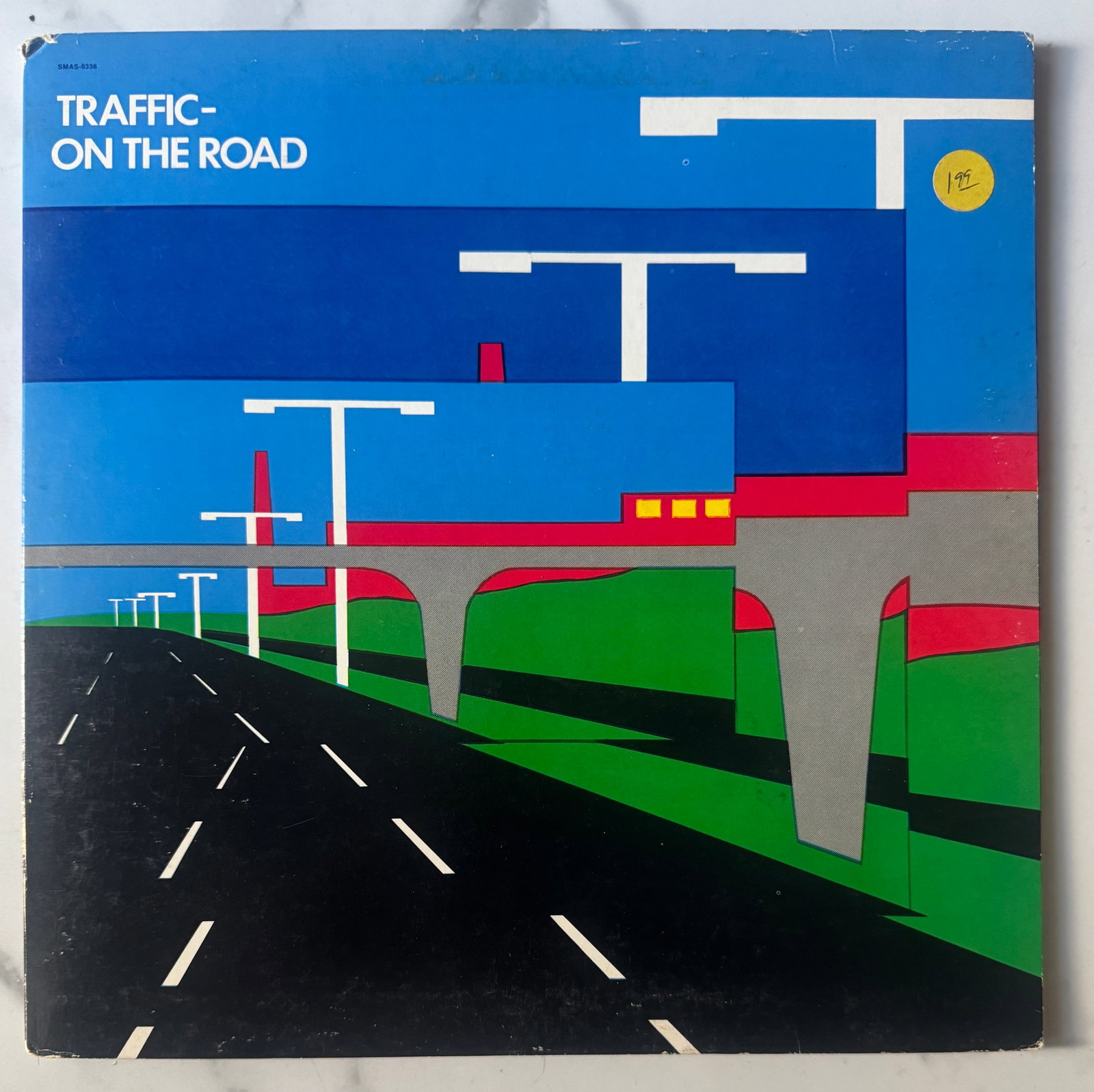 Traffic On The Road Vinyl LP Record 1973 Steve Winwood.: Traffic On The Road Vinyl LPRecord 1973 Steve Winwood.