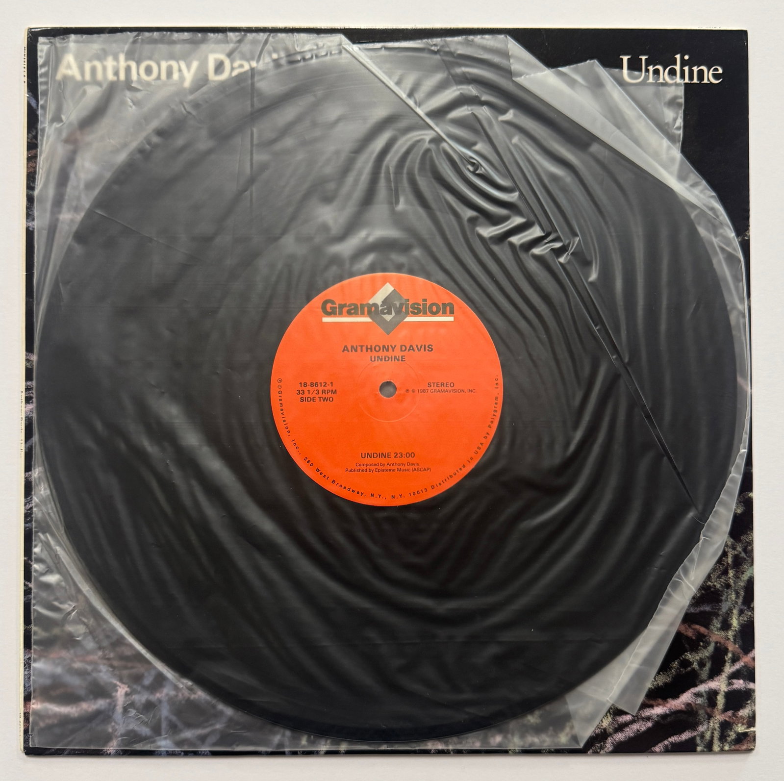 Anthony Davis - Undine (LP, Album) - 2