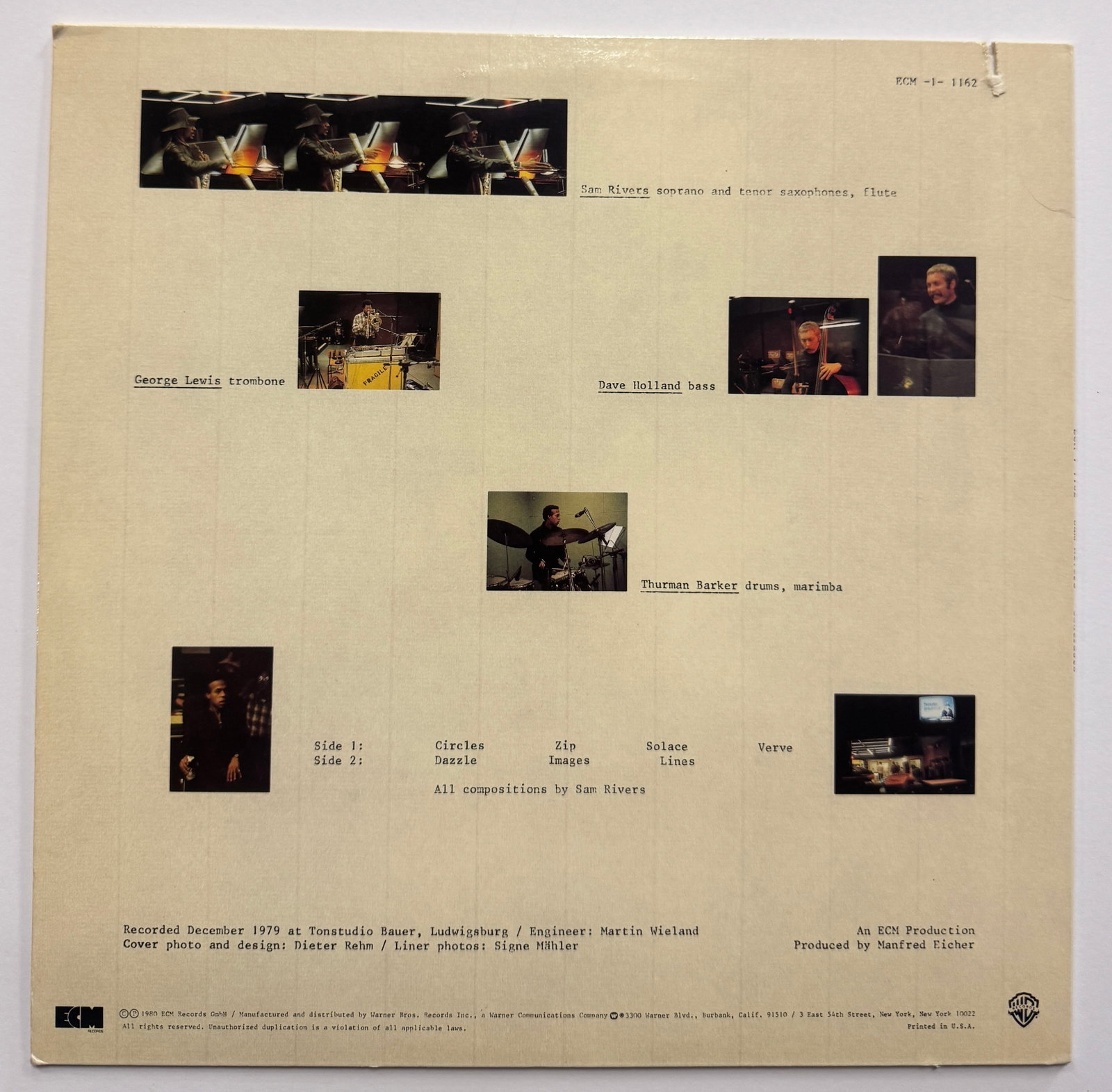 Sam Rivers - Contrasts Lp - 3