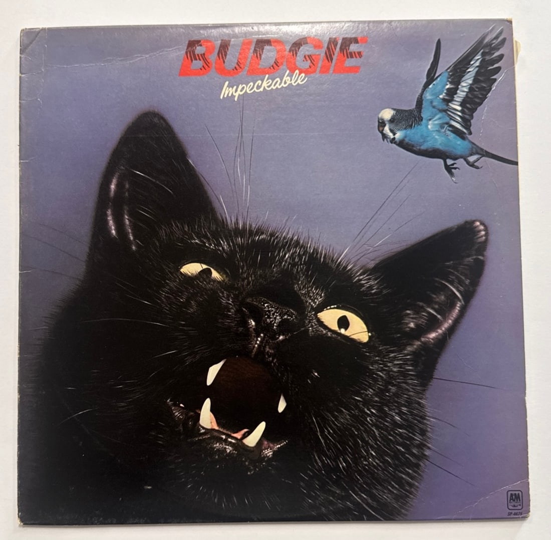 Budgie - Impeckable LP Album (1 of 3)