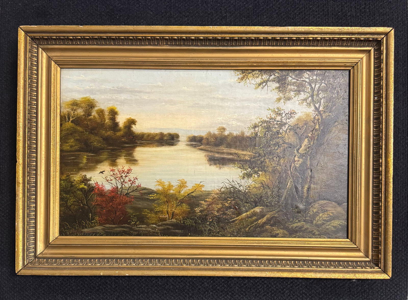 Frederic Edwin Church Oil on Canvas Painting (1 of 3)