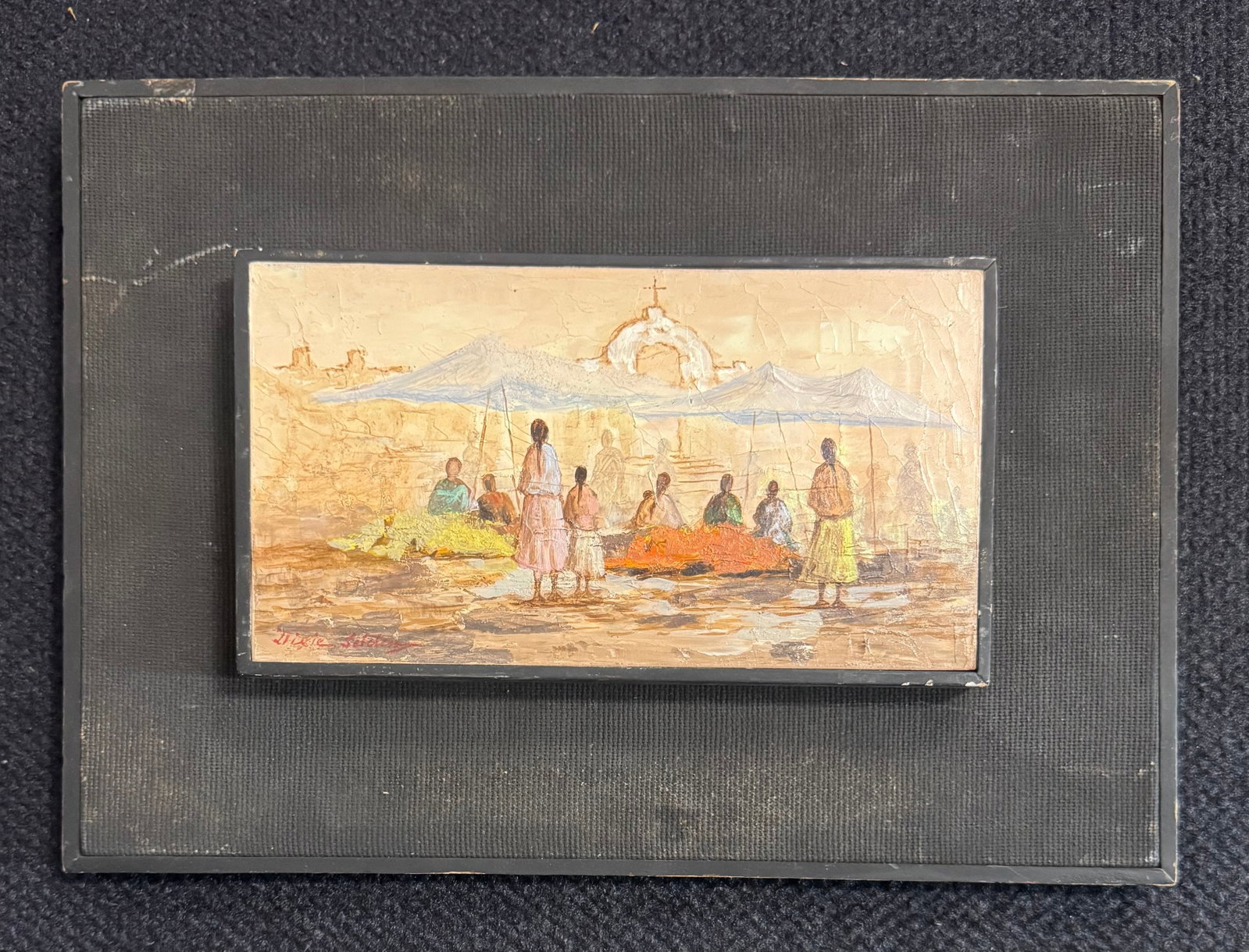 Dixie Selden Oil On Board Painting (1 of 4)