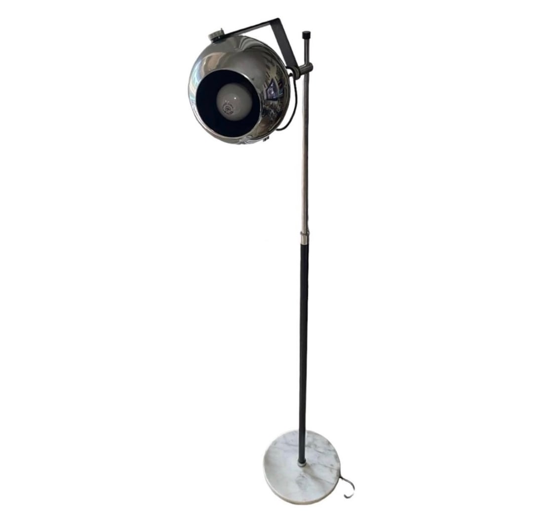 Vintage Chrome MCM Style Floor Lamp (1 of 2)
