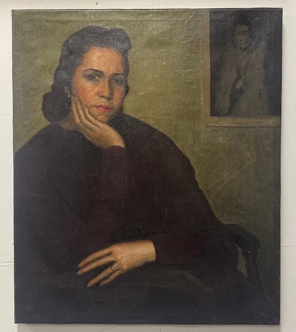 Jose Segura Ezquerro Oil on Canvas Painting (1 of 4)