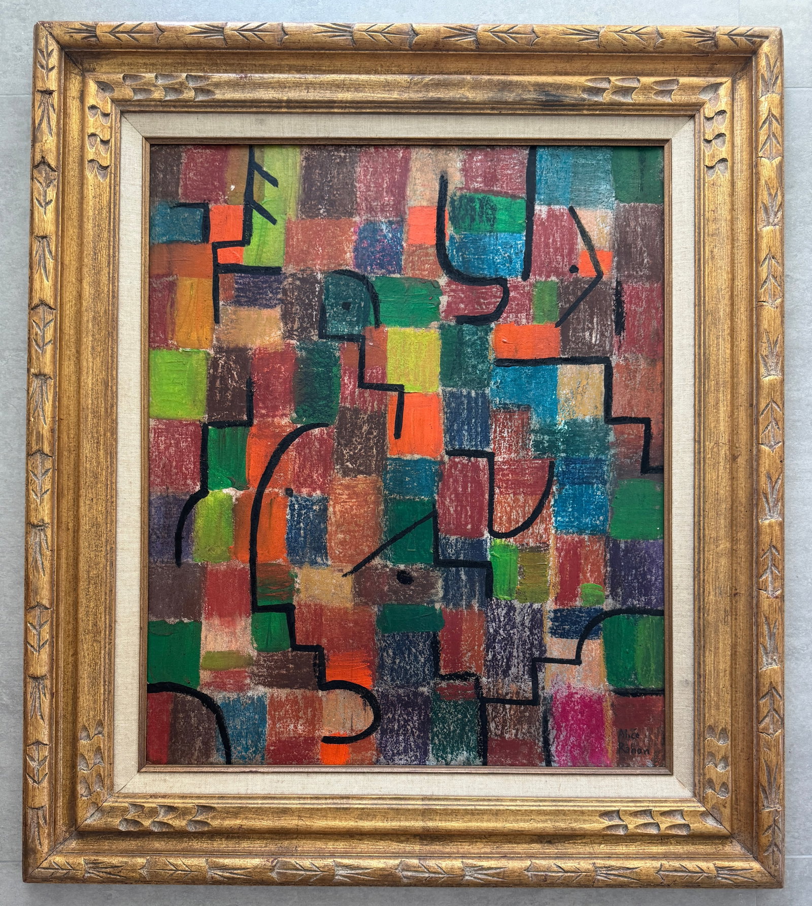 Alice Marie Yvonne Philppot Rahon Oil on Canvas (1 of 4)