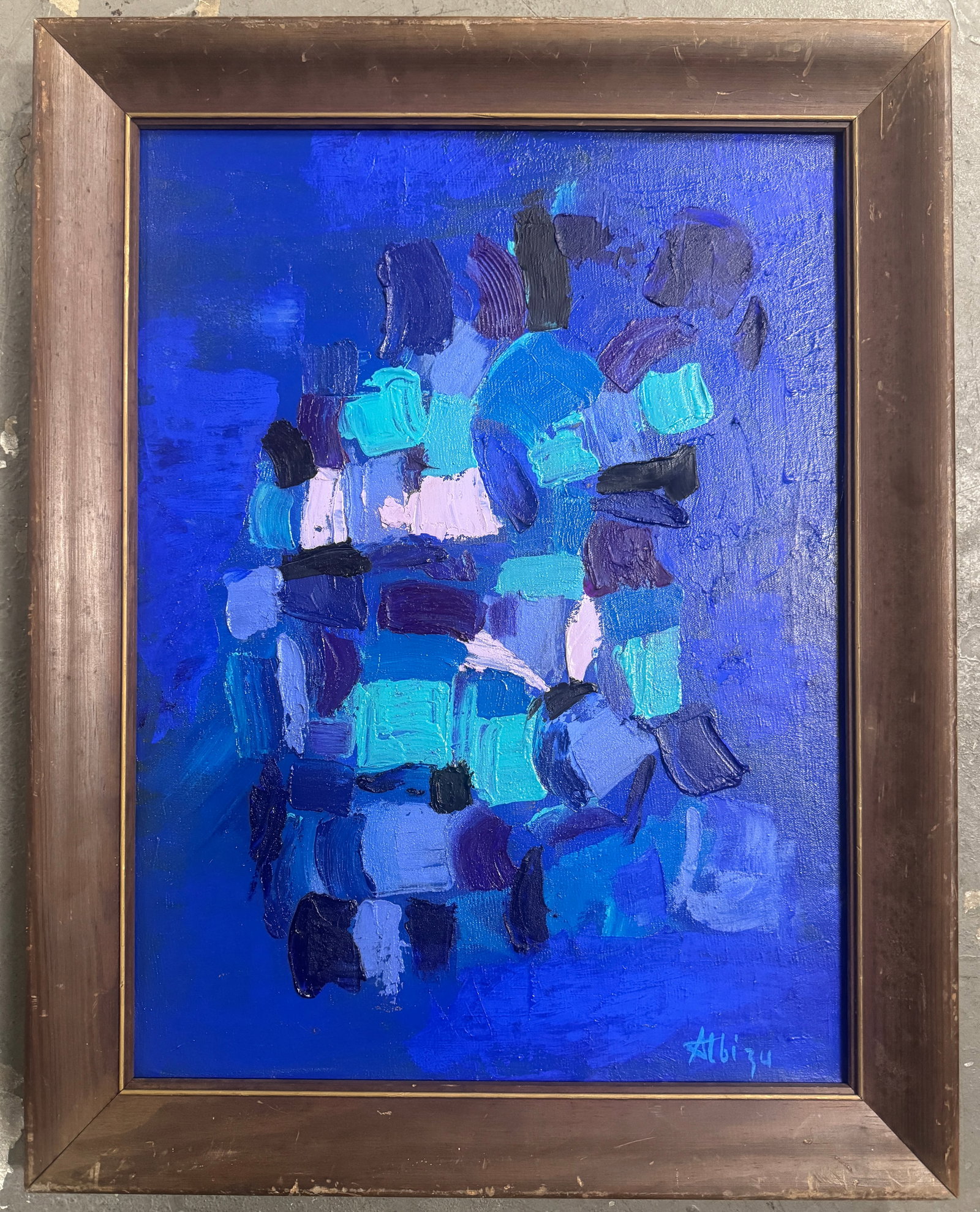 Olga Albizu Oil on Canvas (1 of 6)