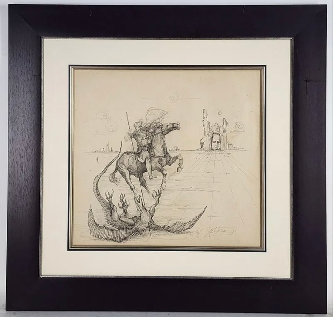 Antonio Gattorno (Cuban, 1904-1980) Ink on Paper (1 of 7)