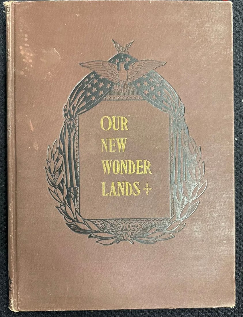 Vintage Our New Wonder Lands Book (1 of 2)