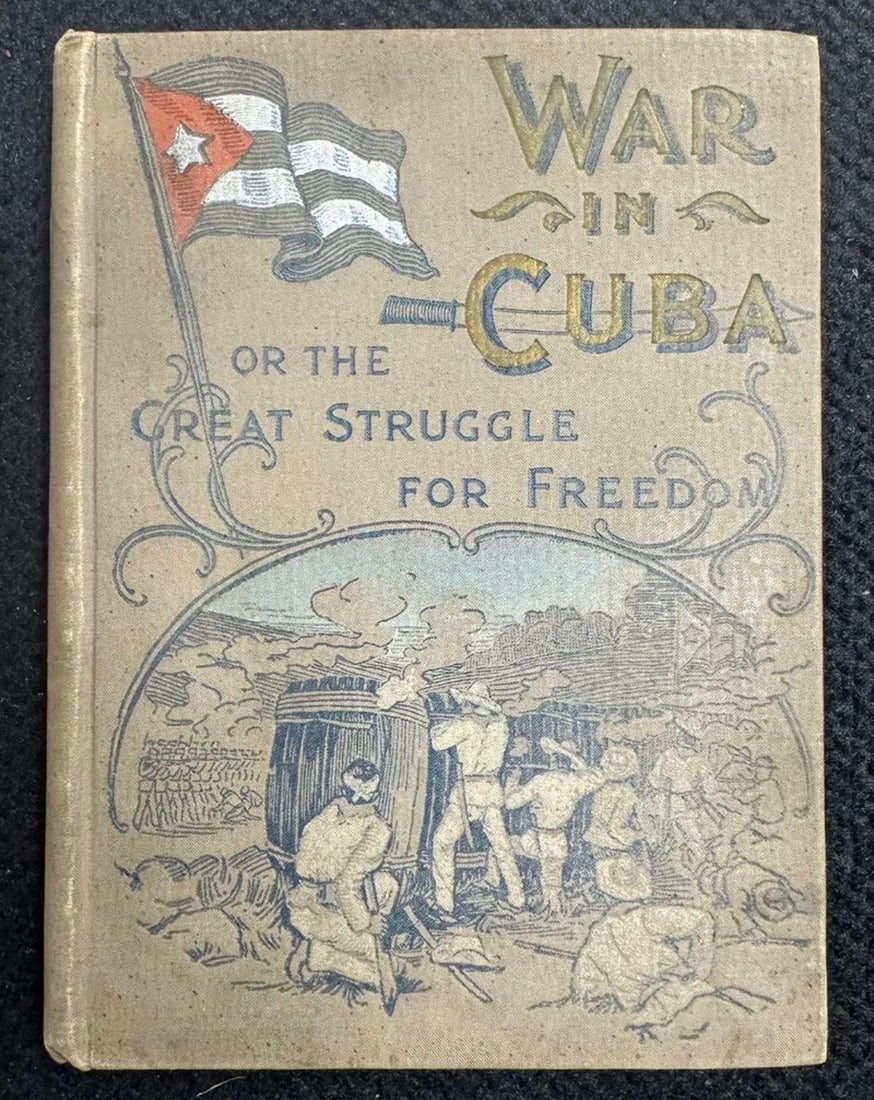 Vintage The War in Cuba Book (1 of 4)