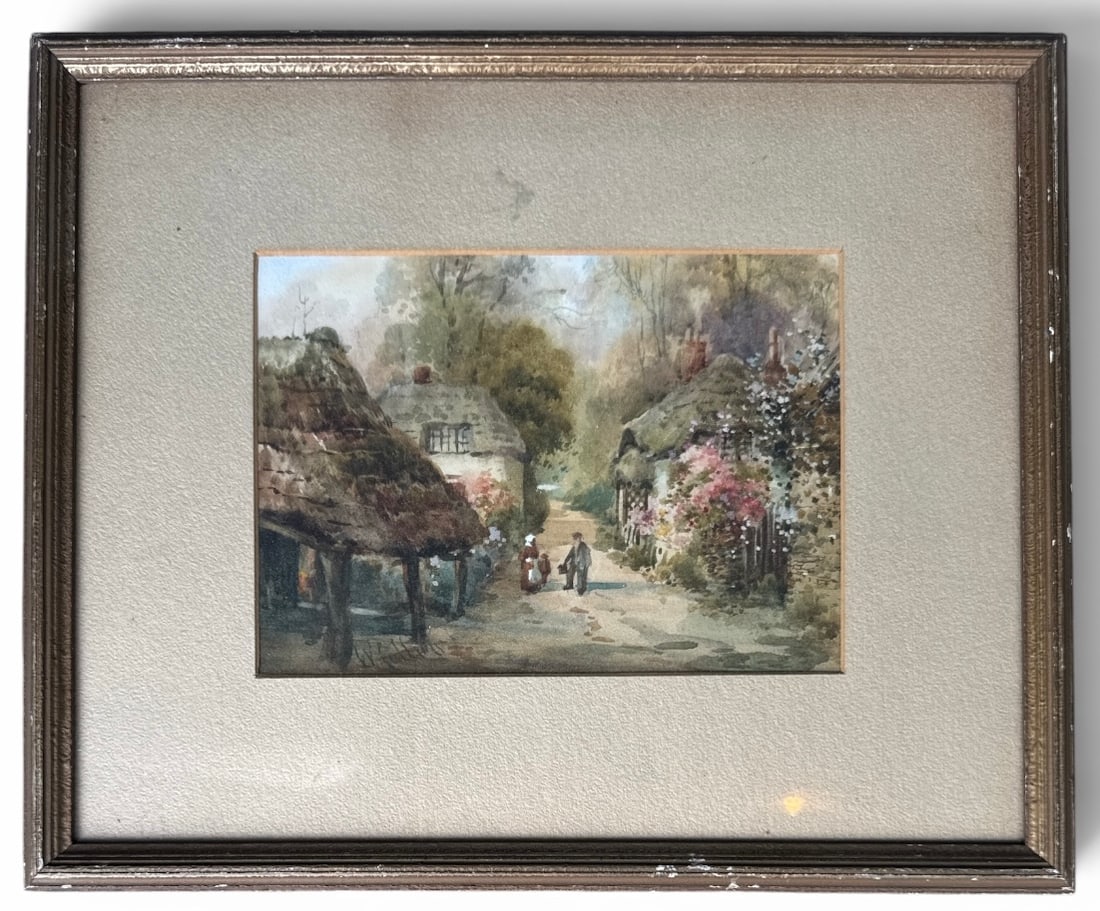 William Callow Watercolor on Paper: 1812 Greenwich, England - 1908 Great Missenden, England. Known for: Landscapes, city views, and seascape watercolors, engraving.William Callow, born near London in Greenwich, England, was a painter, p