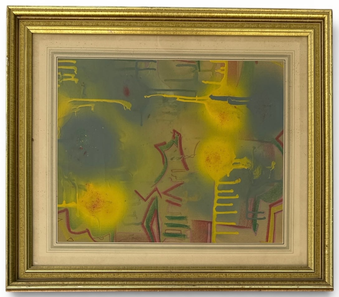 Larry Zox Mixed Media on Paper (1 of 3)