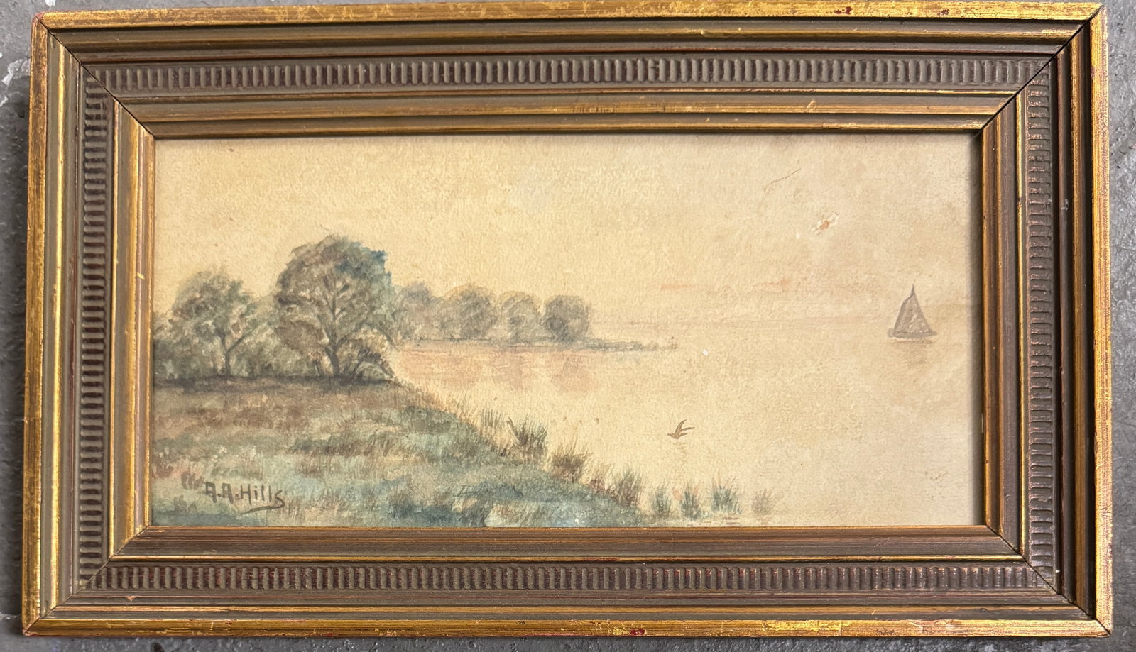 Anna Althea Hills Watercolor On Paper (1 of 3)