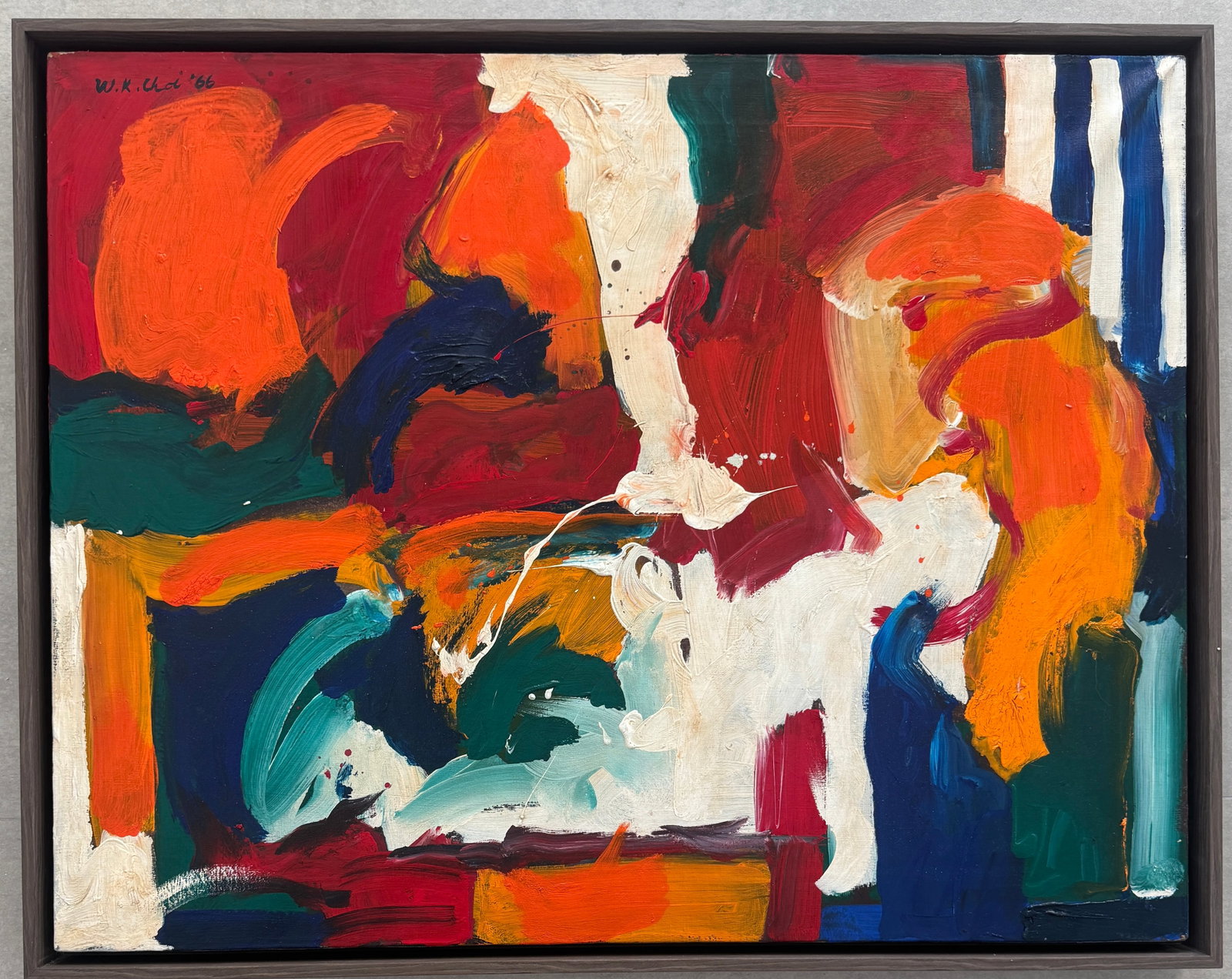 WookKyung Choi 1966 Oil On Canvas (1 of 8)