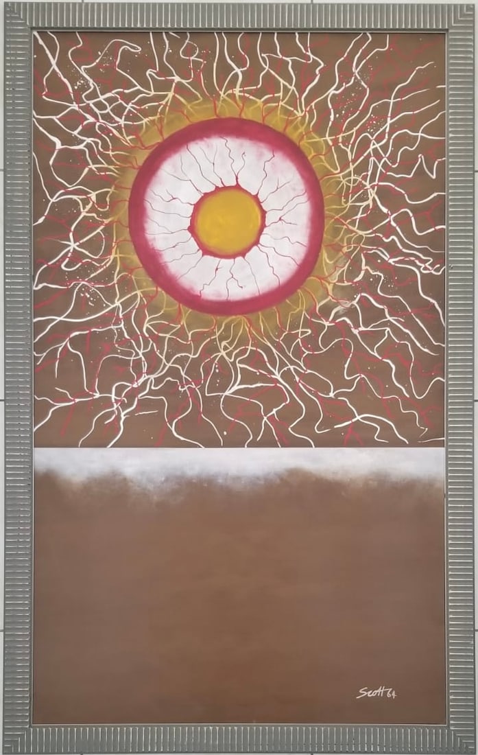 Patrick Scott Oil Painting (1 of 2)