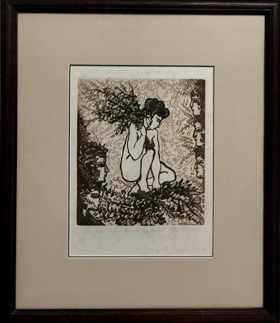 Zaida del Rio Limited Edition Signed Lithograph: Zaida del Rio (b. 1954, Guadalupe, Las Villas, Cuba) is one of Cuba's most respected living female artists today. Numbered 8 of 30. Measures 15 x 12 inches