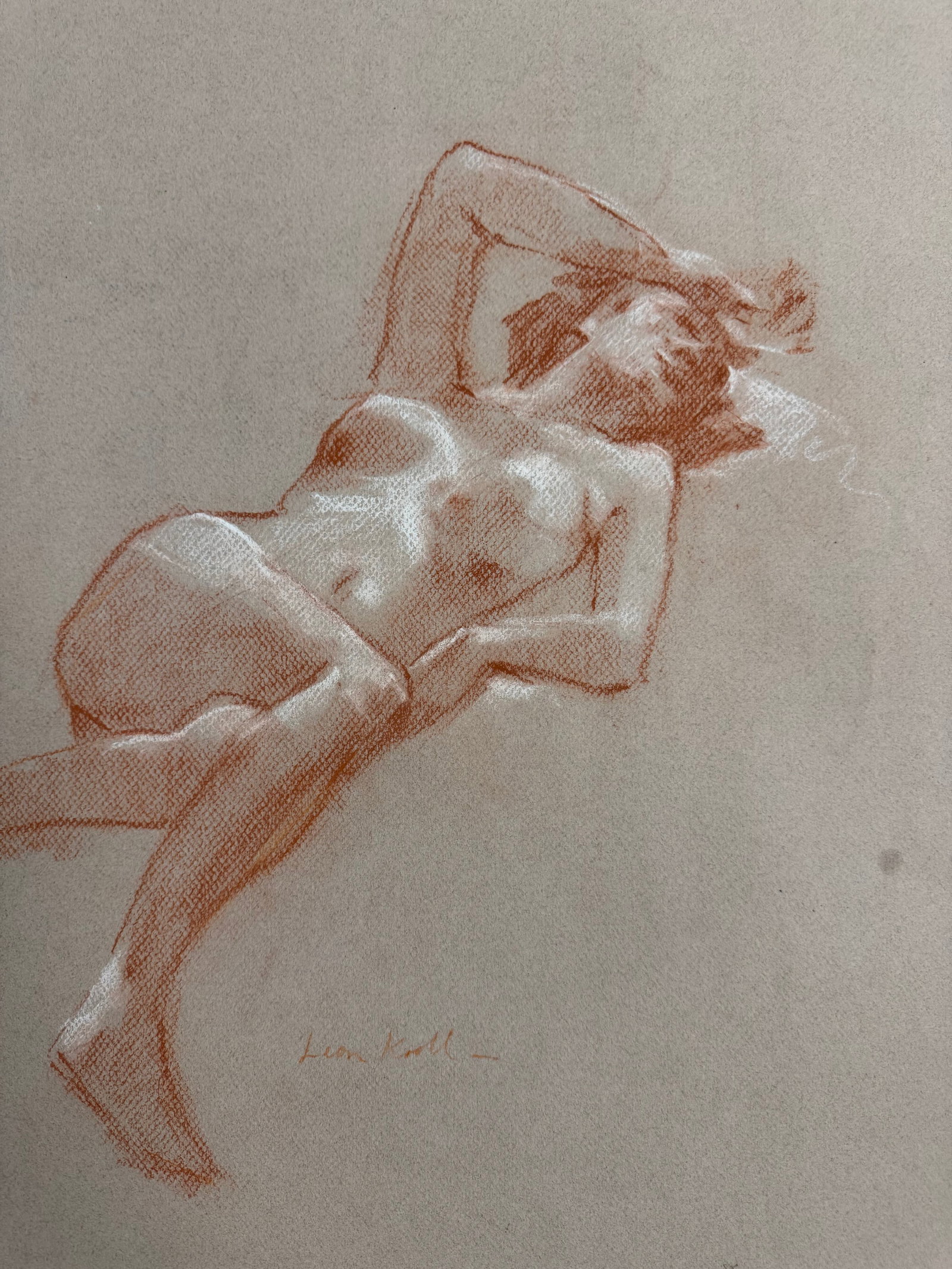 Leon Kroll Drawing on Paper - 2