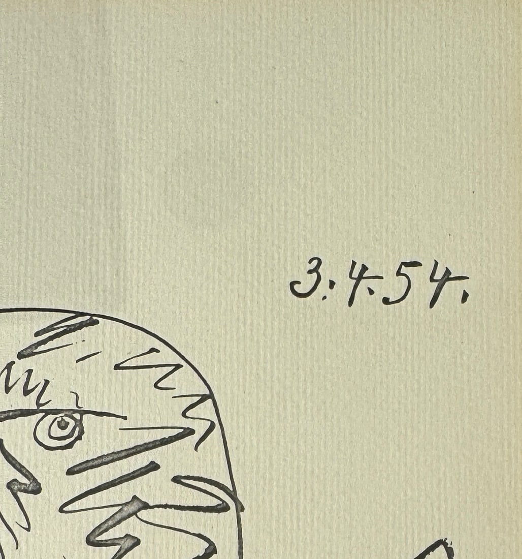 Picasso Bald Eagle Lithograph - 3