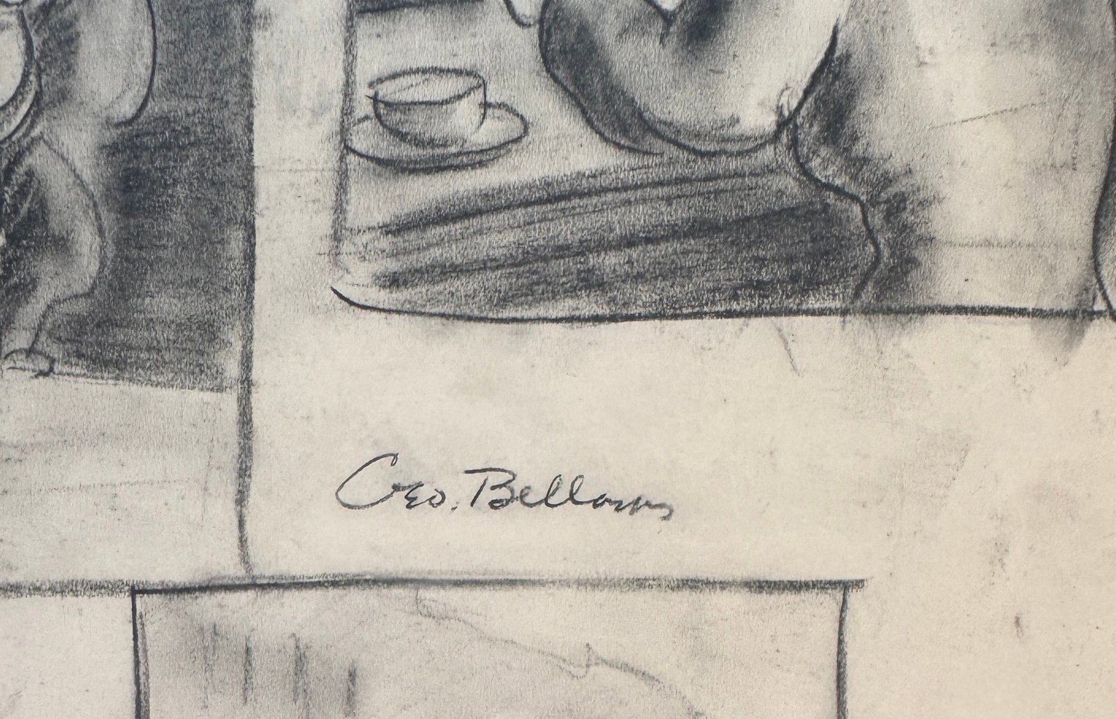 George Bellows Pencil Drawing - 2