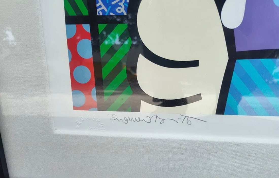 Romero Britto Signed Serigraph - 2