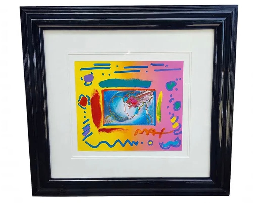 Peter Max I LOVE THE WORLD COLLAGE (1 of 2)