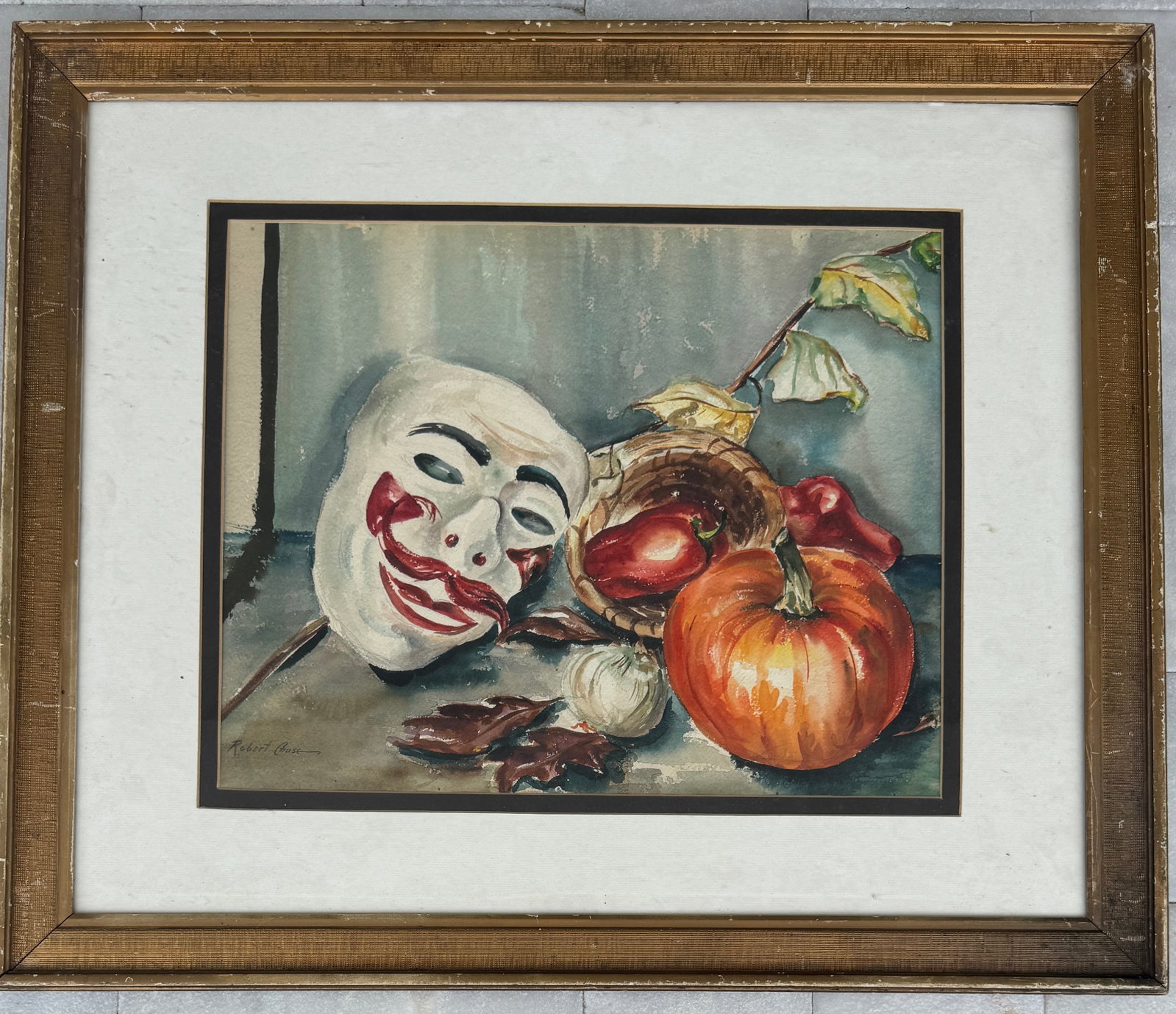 Robert Chase Watercolor Painting: 1919 Champaign, Illinois - 2014. Known for: Landscapes, circus scenes.ROBERT CHASE 1919-Robert Chase was born in Champaign, IL in 1919. He studied art at the University of Illinois. In 1941, he was