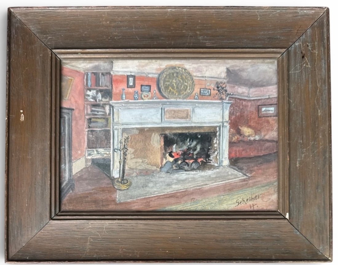 Hugo Scheiber Painting (1 of 3)