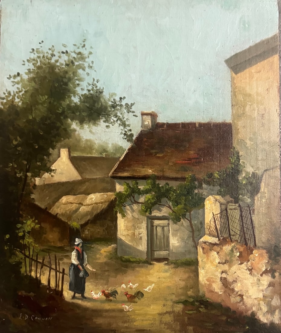 Edwin Connell Oil Painting (1 of 3)