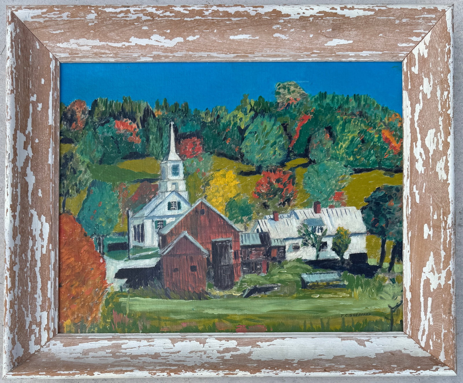Peter Clapham (PC) Sheppard Oil Painting: Peter Clapham Sheppard occupies a place among a notable generation of artists that pioneered and firmly established a distinctively Canadian school of art. In the years preceding the Great War and in