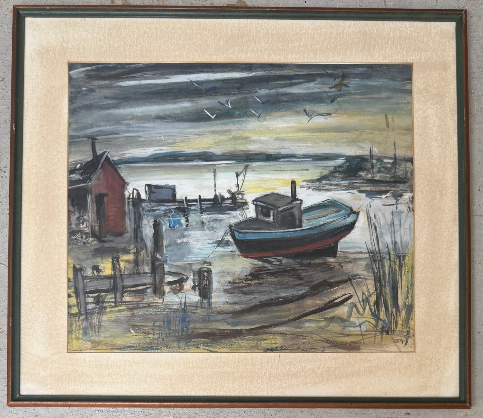 LaForce Bailey Watercolor: 1893 Joliet, Illinois - 1962 Urbana, Illinois. Known for: Narrative, figure, genre, mural.The following, submittted January 2005, is from Carolynn Workman, relative of the artist.In 1893 LaForce