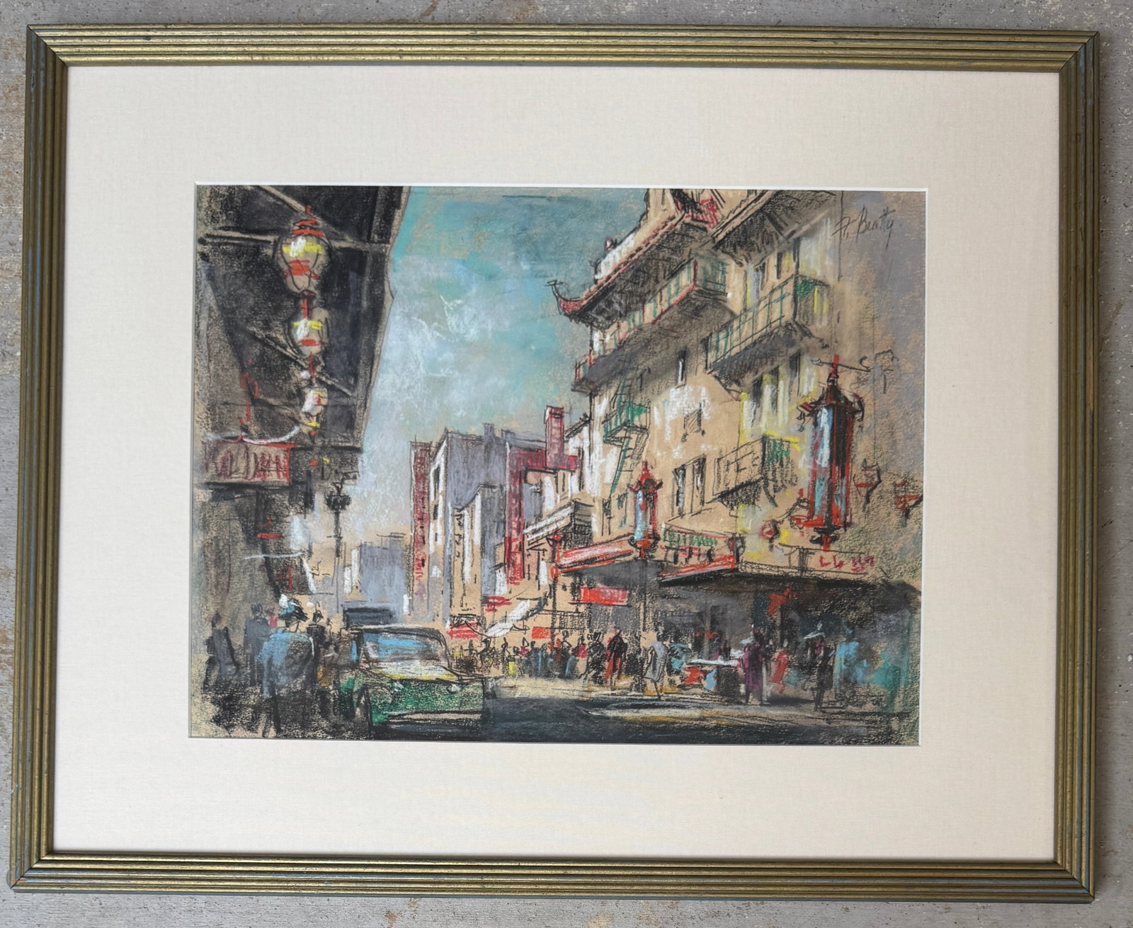 Frank Beatty Pastel On Paper (1 of 3)