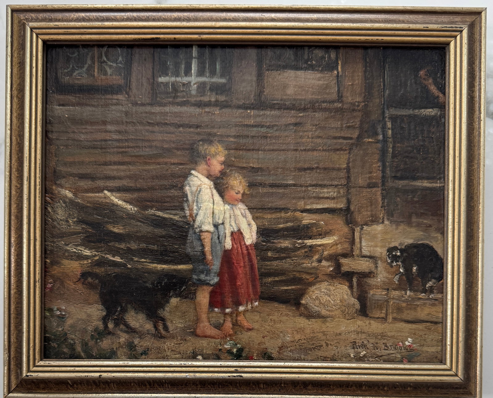 Richard Brooke Oil Painting (1 of 3)