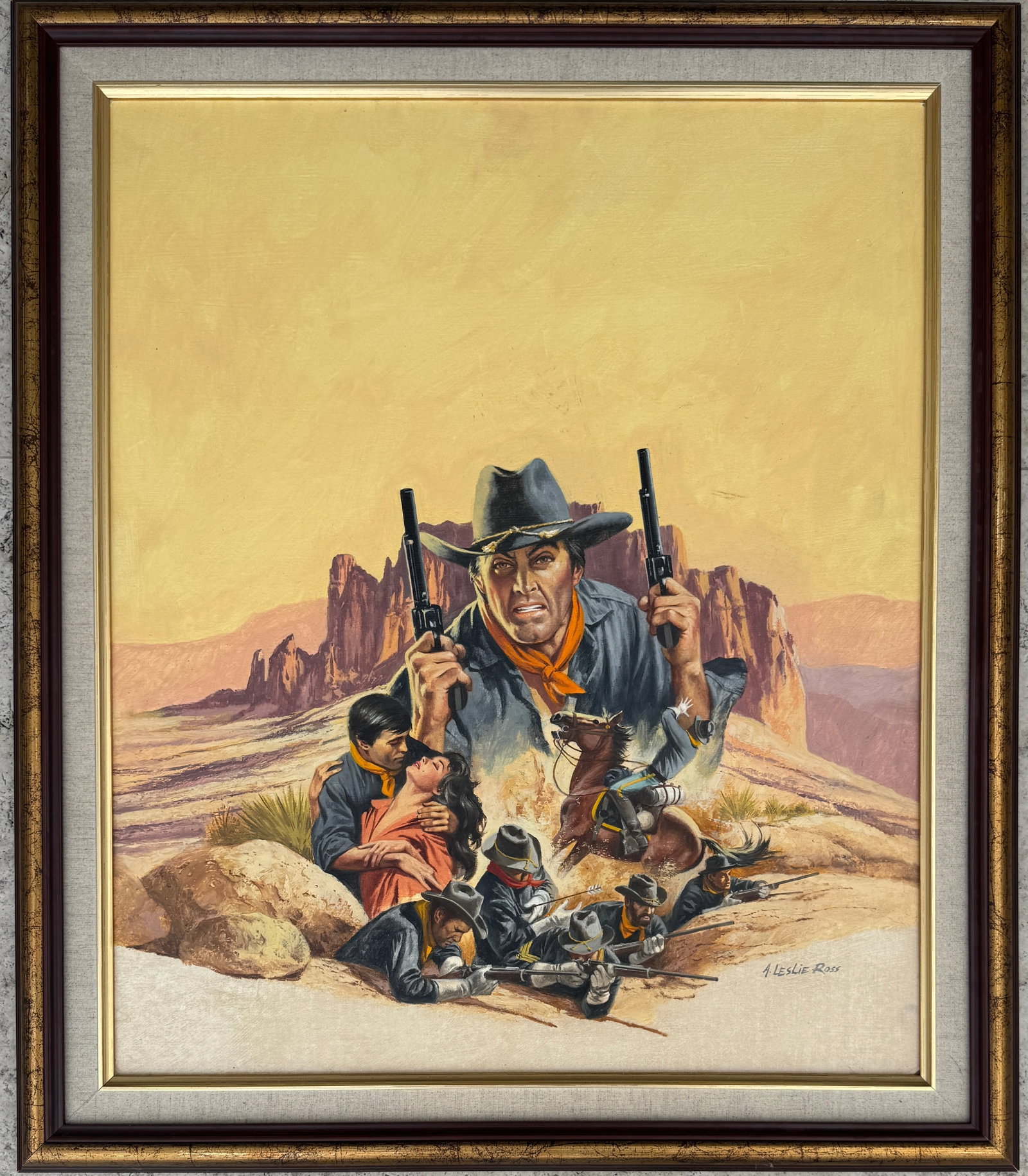 A Leslie Ross Oil Painting (1 of 3)