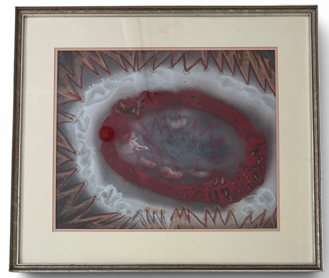Yayoi Kusama Mixed Media Painting: Born 1929 Matsumoto-shi, Nagano-Ken, Japan. Known for: Obsessive pattern painting, collage, sculpture, installation.Born in Matsumoto-shi, Nagano-Ken, Japan, Yayoi Kusama became a colorful personality