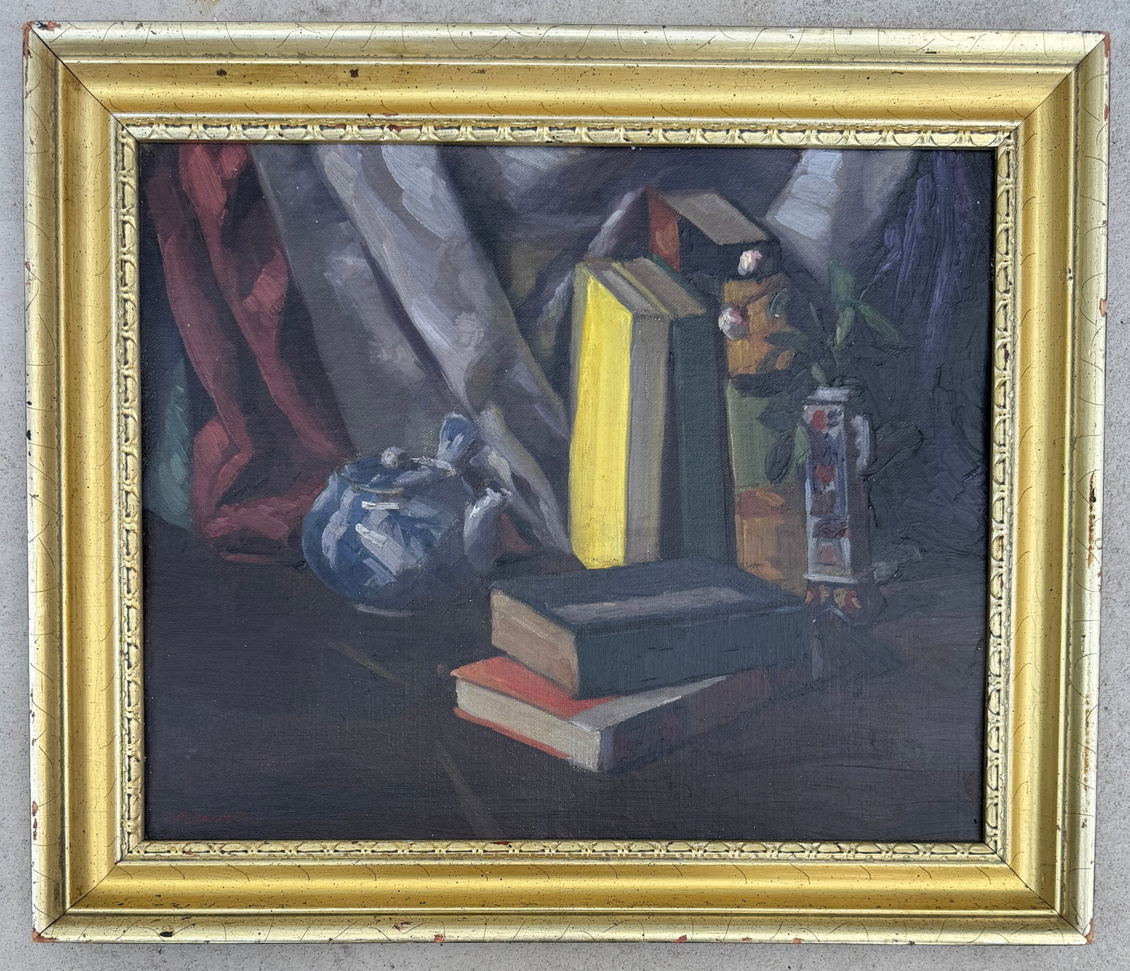 Paul Basilius Barth Oil Painting (1 of 3)