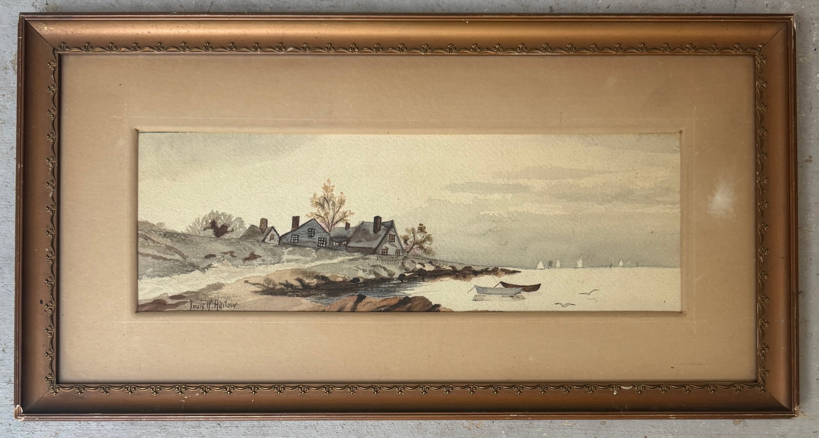 Louis Kinney Harlow Painting (1 of 3)