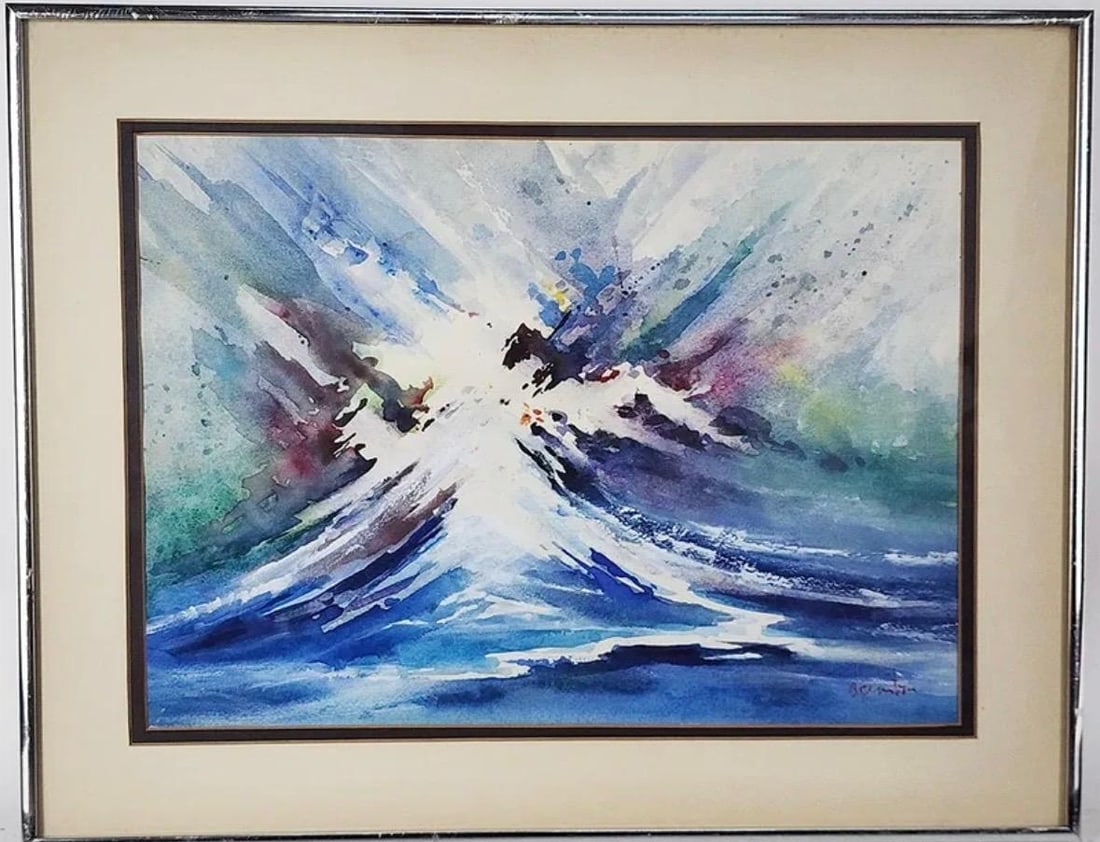 Samuel Borenstein Painting (1 of 4)