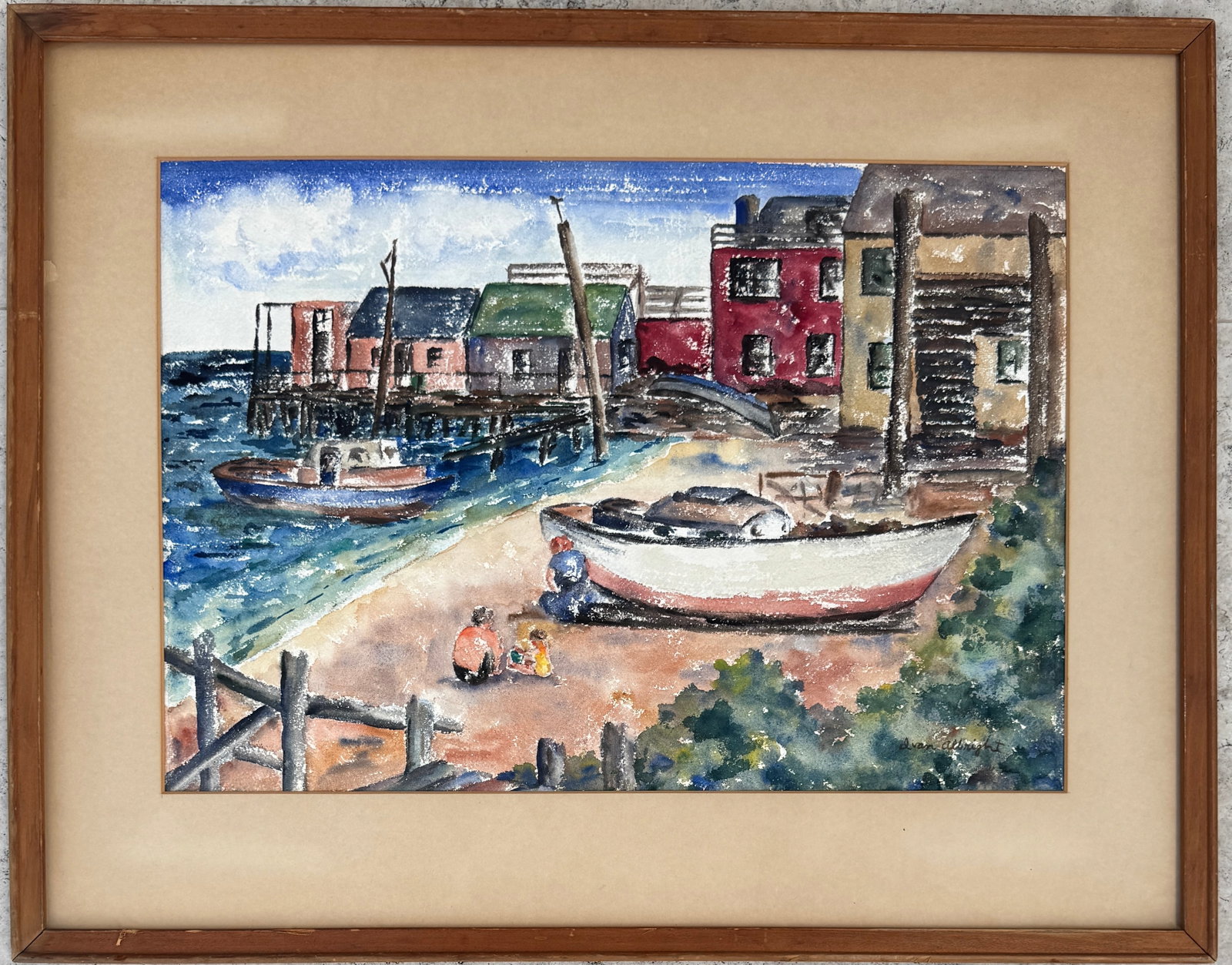 Ivan Le Lorraine Albright Gouache on Paper: 1897 North Harvey, Illinois - 1983. Known for: Figure, still life paintings, structures.Ivan Albright, known for his necrotic art, is not generally considered a realist in the traditional sense. His w